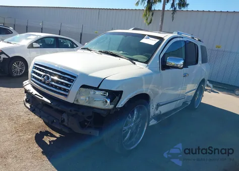 2004 Infiniti Qx56 z USA, uszkodzony, nr VIN 5N3AA08A74N812082